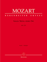 Sancta Maria K. 273 SATB Full Score cover